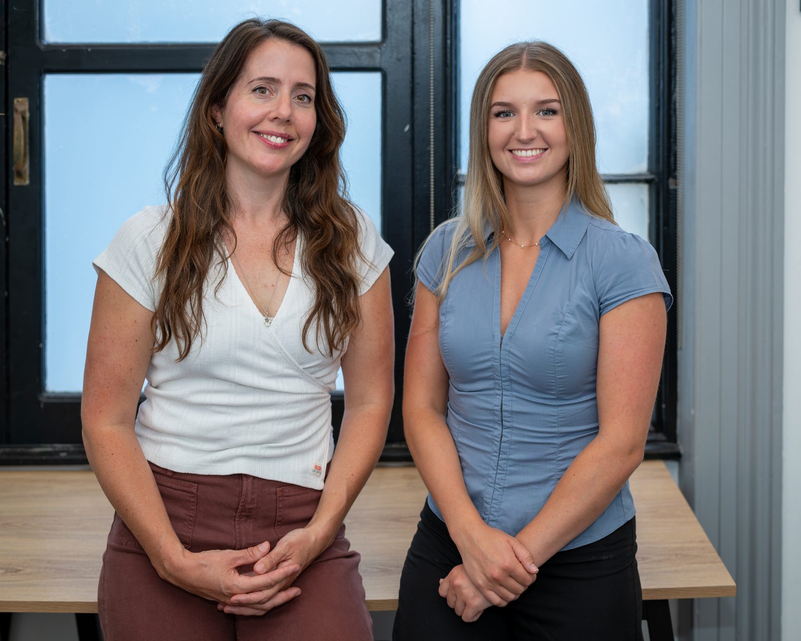 Meriel and Anya, the chiropractors at Horizon Chiropractic